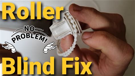 ROLLER BLIND FIX, how to fix a blackout blind ( 4K ) .